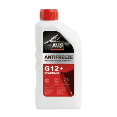 Охлаждающая жидкость Antifreeze G12+ OAT -40С, красный, 1 кг